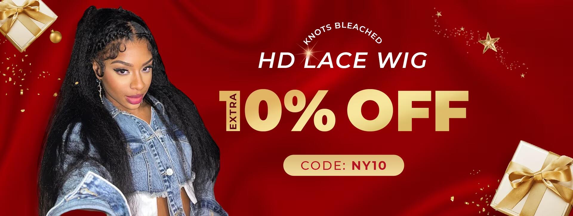 Isee HD Lace Wig extra 10% off
